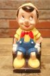 画像1: ct-240605-16 Pinocchio / Play Pal Plastic 1970's Coin Bank (1)