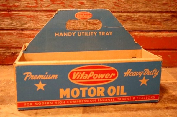 画像2: dp-241106-23 Vita Power MOTOR OIL / Vintage Paper Carrier