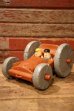 画像1: ct-241008-66 The Flintstones / Child Guidance 1976 Flip Pull Car Toy (1)