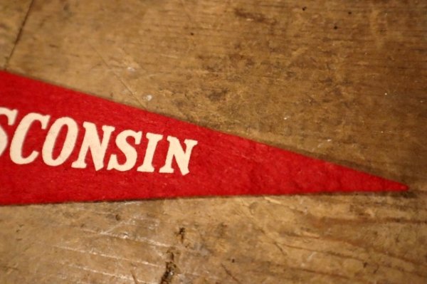 画像3: dp-241106-29 UNIVERSITY OF WISCONSIN /  Vintage Mini Pennant