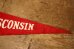 画像3: dp-241106-29 UNIVERSITY OF WISCONSIN /  Vintage Mini Pennant (3)