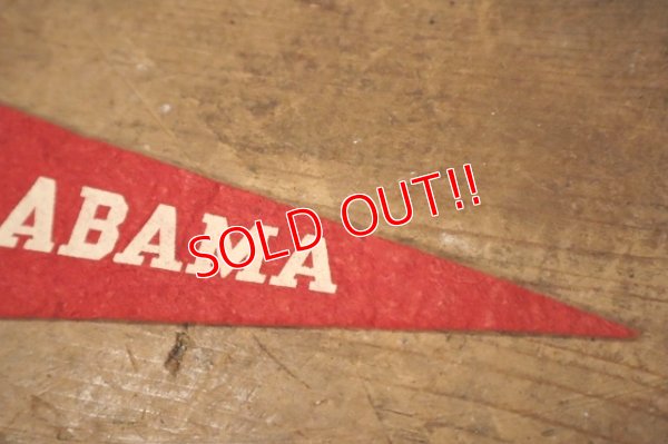 画像3: dp-241106-29 THE UNIVERSITY OF ALABAMA /  Vintage Mini Pennant