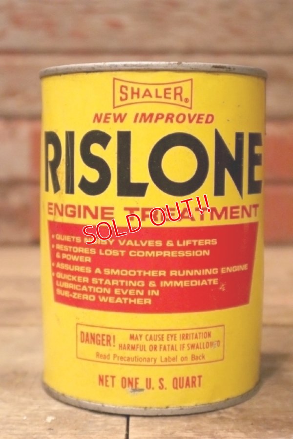 画像1: dp-240207-18 SHALER RISLONE / ENGINE TREATMENT One U.S. Quart Can