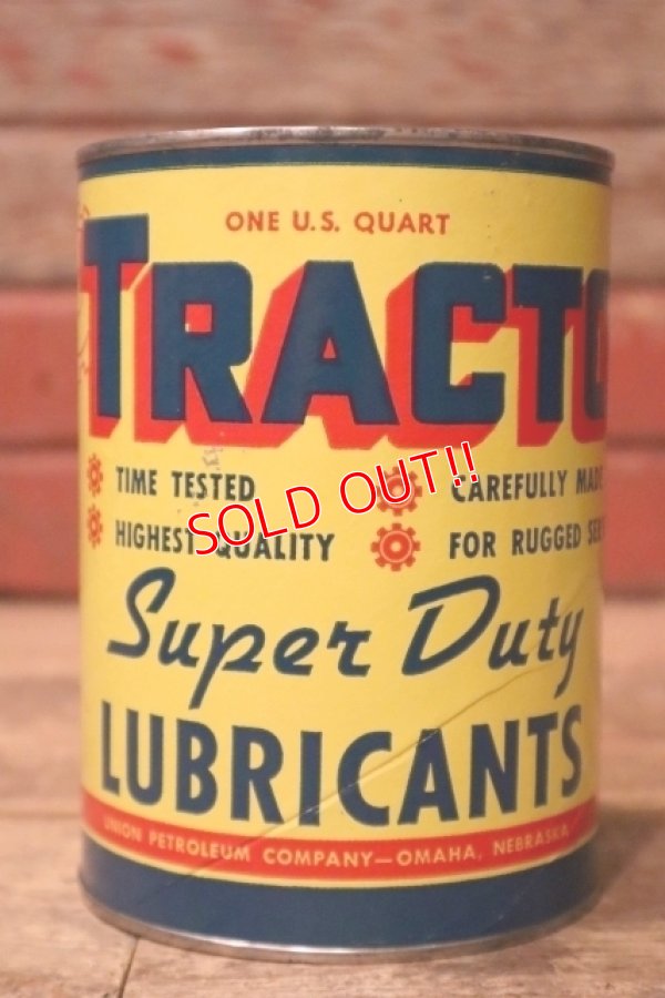 画像1: dp-240508-59 TRACTO Super Duty LUBRICANTS One U.S. Quart Can