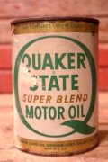 dp-240207-18 QUAKER STATE / 1970's SUPER BLEND MOTOR OIL One U.S. Quart Can