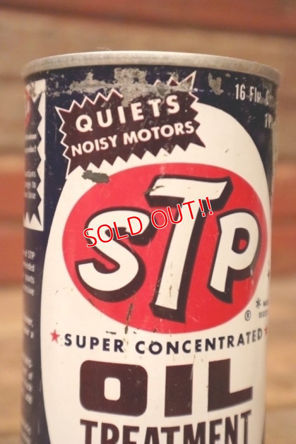 画像2: dp-240207-20 STP / 1960's OIL TREATMENT 16 FL.OZ. CAN