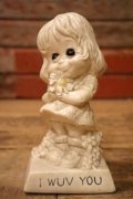 ct-220901-15 WALLACE BERRIE & Co 1973 Message Doll "I WUB YOU"