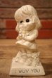 画像1: ct-220901-15 WALLACE BERRIE & Co 1973 Message Doll "I WUB YOU" (1)