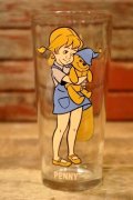 gs-230601-08 The Rescuers / Penny PEPSI 1977 Collectors Series Glass