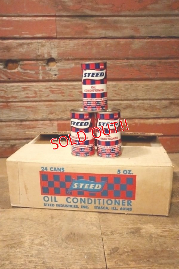 画像1: dp-210601-13 STEED / OIL CONDITIONER 24 CANS ＋ Box Set