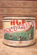 dp-241225-03 H. D. LEE COMPANY / HGF Brand Coffee 1940's Tin Can