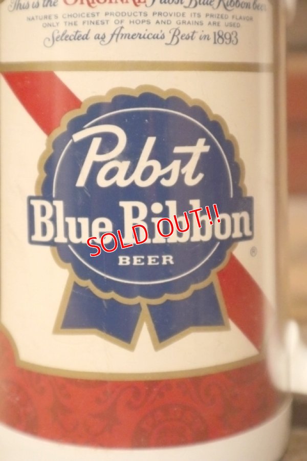 画像2: dp-241230-13 Pabst Blue Ribbon / Thermo-Serv 1970's Plastic Beer Mug