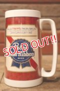 dp-241230-13 Pabst Blue Ribbon / Thermo-Serv 1970's Plastic Beer Mug