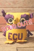 ct-250107-11 Collegiate 1950's College Mascot Doll "ECU" Oogie Owl