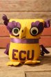 画像1: ct-250107-11 Collegiate 1950's College Mascot Doll "ECU" Oogie Owl (1)