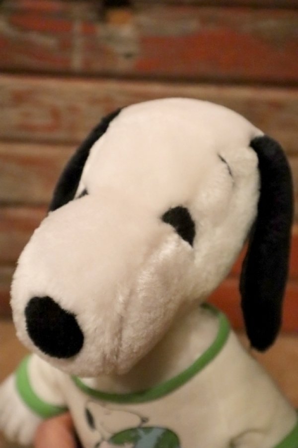 画像2: ct-241230-05 Snoopy / Applause 1990's Plush Doll "THINK GREEN SAVE OUR EARTH"