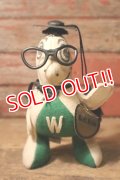 ct-250107-11 Collegiate 1950's College Mascot Doll "W" Bird Brain