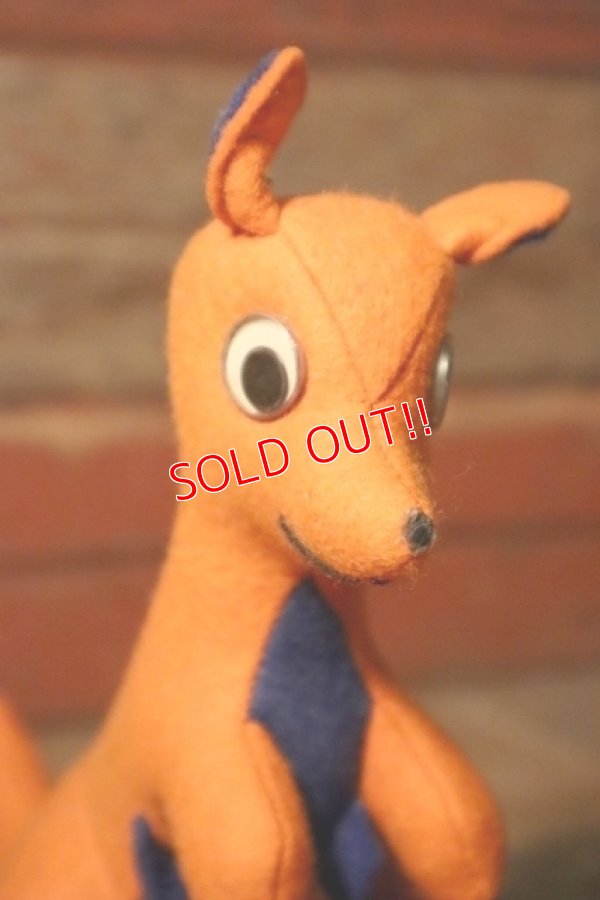 画像2: ct-250107-11 Collegiate 1950's College Mascot Doll "M" Kangaroo