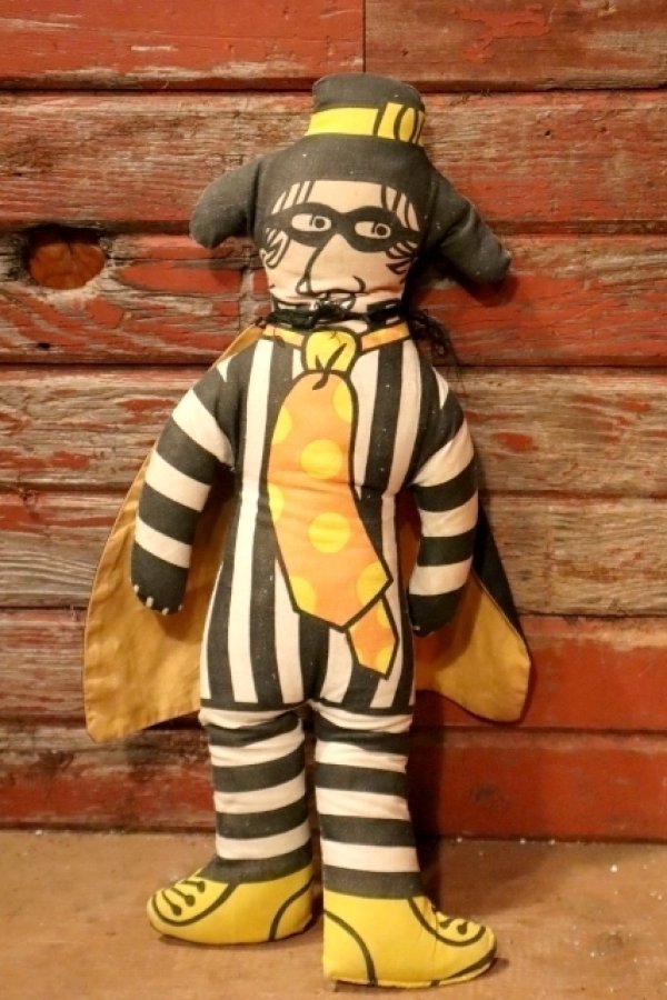 画像1: ct-241225-12 McDonald's / the Hamburglar 1970's Pillow Doll