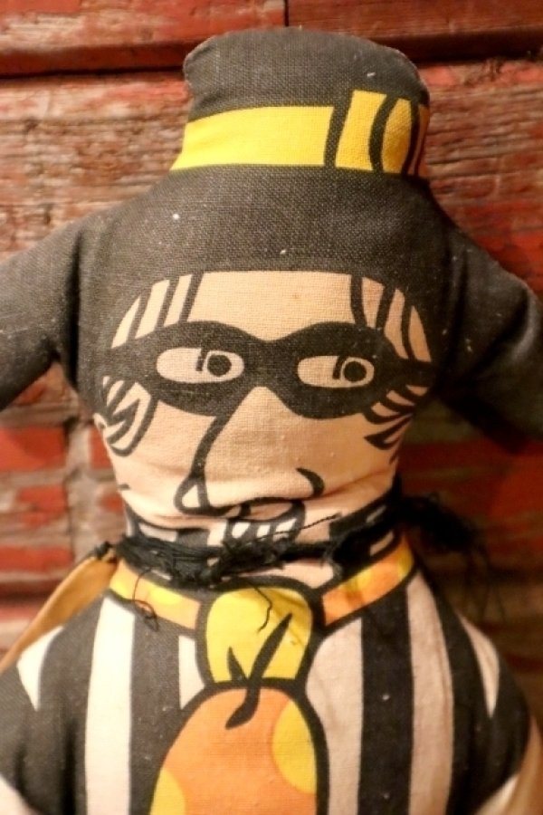 画像2: ct-241225-12 McDonald's / the Hamburglar 1970's Pillow Doll