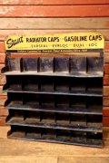 dp-241225-11 Stant 1950's RADIATOR CAPS GASOLINE CAPS Metal Rack