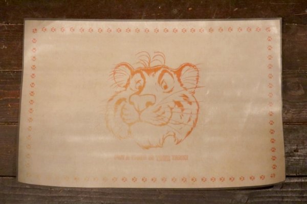 画像1: ct-241225-07 Exxon Esso Tiger 1960's-1970's Placemat (A)