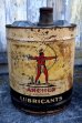 画像1: dp-241230-09 ARCHER PETROLEUM CORP / 1940's-1950's LUBRICANTS 5 U.S. GALLONS CAN (1)