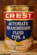 dp-230901-120 CREST/ AUTOMATIC TRANSMISSION FLUID TYPE A U.S. Quart Motor Oil Can