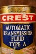 画像2: dp-230901-120 CREST/ AUTOMATIC TRANSMISSION FLUID TYPE A U.S. Quart Motor Oil Can (2)