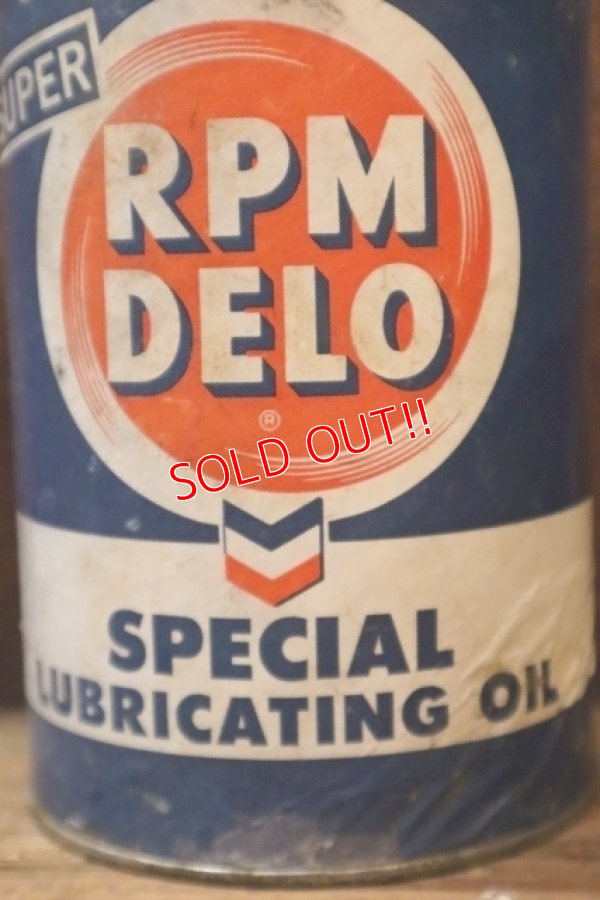 画像2: dp-190401-09 RPM DELO SPECIAL LUBRICANTING OIL One U.S. Quart Can