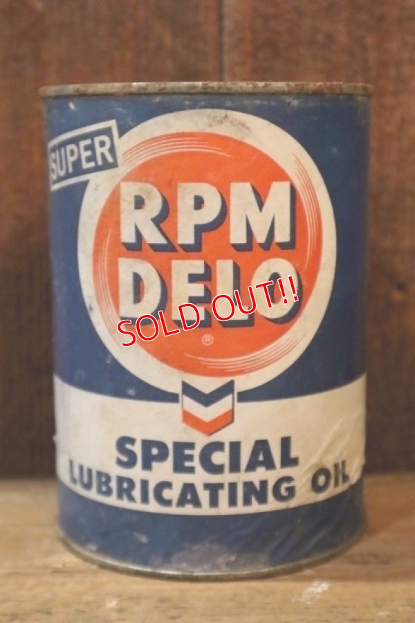 画像1: dp-190401-09 RPM DELO SPECIAL LUBRICANTING OIL One U.S. Quart Can