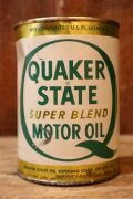 dp-230901-120 QUAKER STATE / 1970's SUPER BLEND MOTOR OIL One U.S. Quart Can