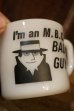 画像2: kt-241230-01 FEDERAL / 1960's-1970's I'm a M.B.C. BAD GUY Mug (2)