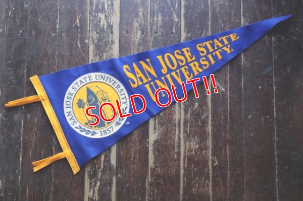 画像1: dp-241106-26 SAN JOSE STATE UNIVERSITY Vintage Pennant