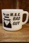 kt-241230-01 FEDERAL / 1960's-1970's I'm a M.B.C. BAD GUY Mug