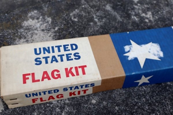 画像2: dp-240604-13 Flag of the United States / 1970's〜 UNITED STATES FLAG KIT