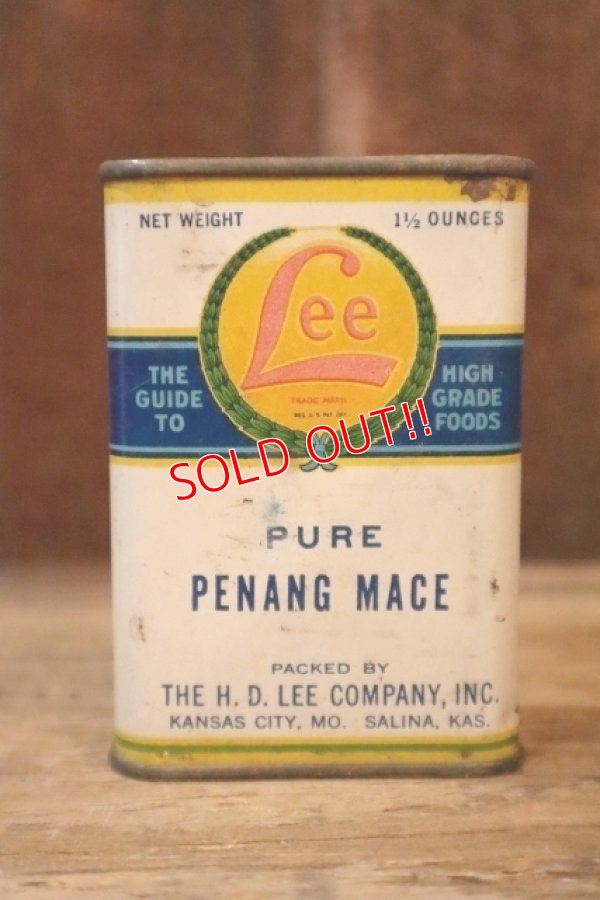 画像1: dp-250205-77 THE H.D. LEE COMPANY PURE PENANG MACE CAN