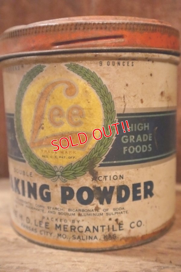 画像2: dp-250205-77 THE H.D. LEE MERCANTILE CO. BAKING POWDER CAN