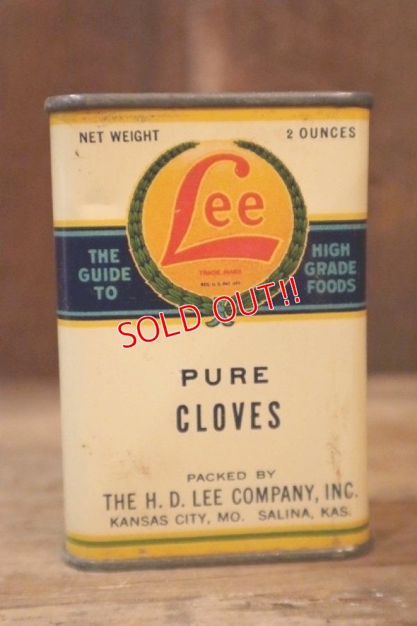 画像2: dp-250205-77 THE H.D. LEE COMPANY PURE CLOVES CAN