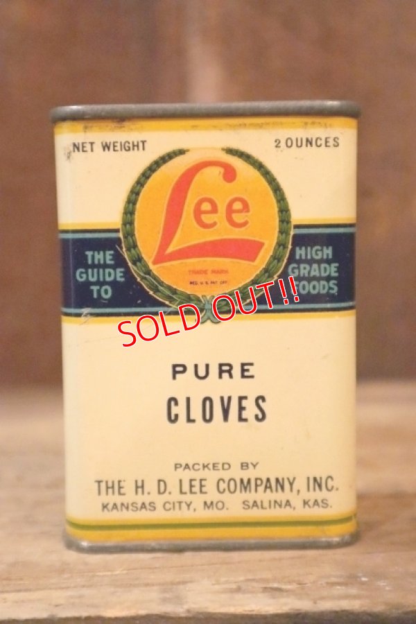 画像1: dp-250205-77 THE H.D. LEE COMPANY PURE CLOVES CAN