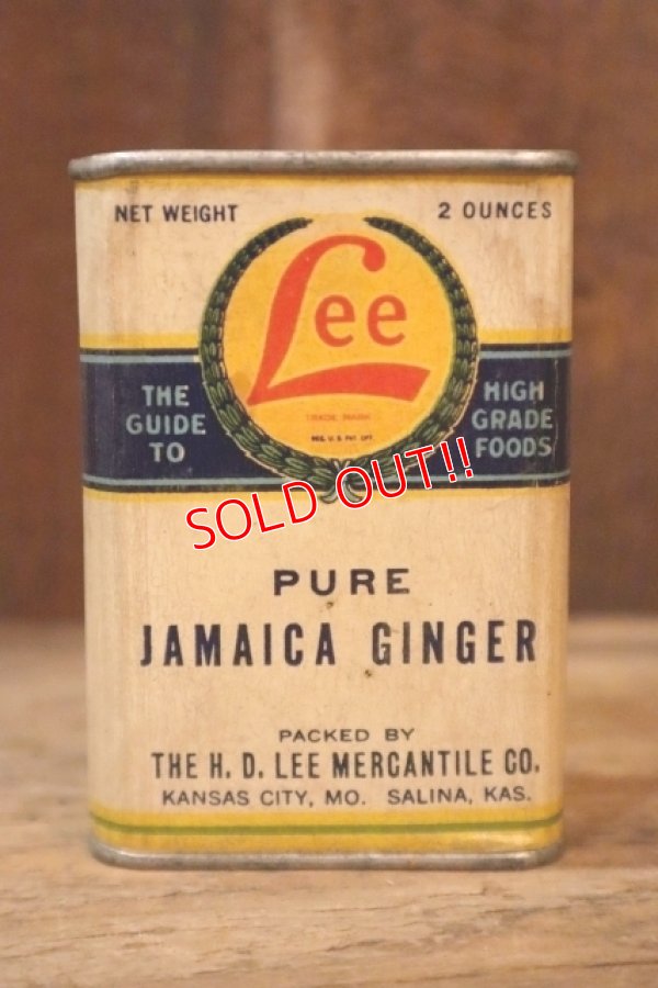 画像2: dp-250205-77 THE H.D. LEE MERCANTILE CO. PURE JAMAICA GINGER CAN