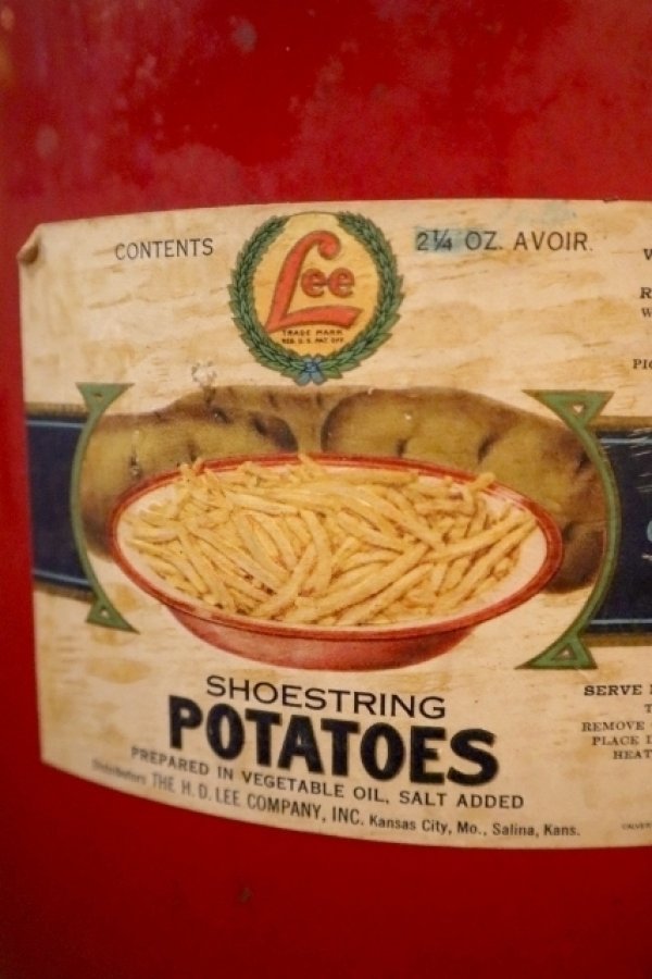 画像2: dp-250205-77 THE H.D. LEE COMPANY SHOESTRING POTATOS 2 1/4 OZ. CAN