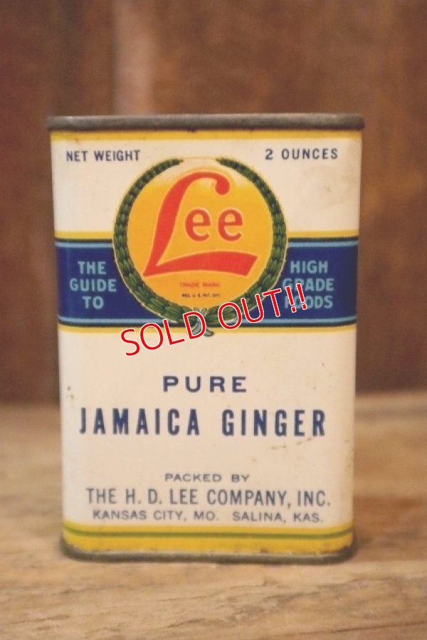 画像2: dp-250205-77 THE H.D. LEE COMPANY PURE JAMAICA GINGER CAN