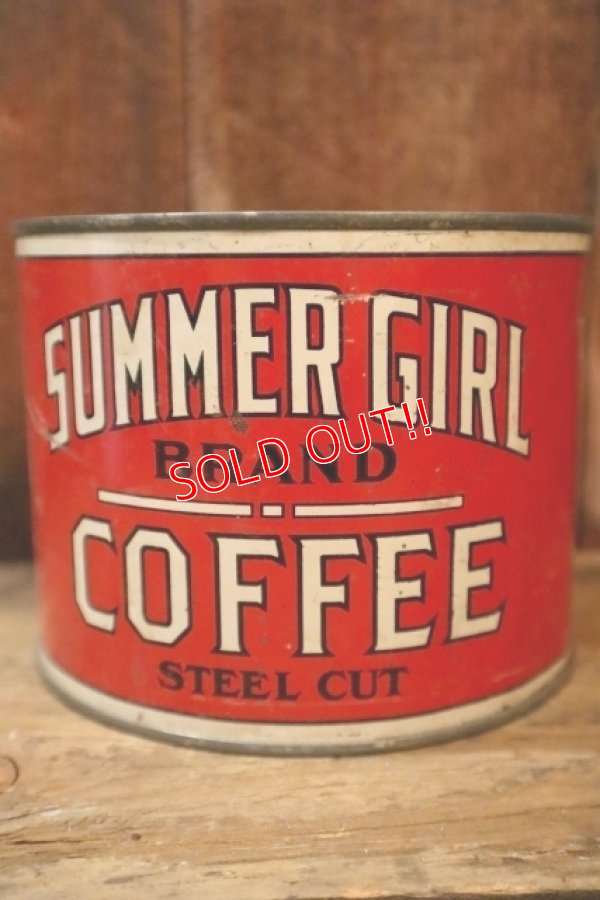 画像2: dp-250205-77 THE H.D. LEE MERCANTILE CO. SUMMER GIRL BRAND COFFEE CAN