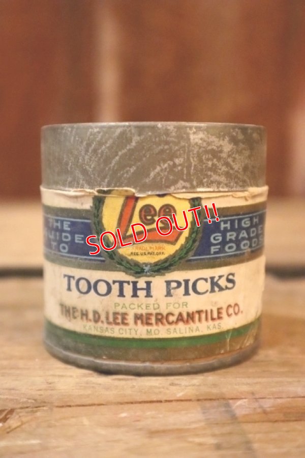 画像1: dp-250205-77 THE H.D. LEE MERCANTILE CO. TOOTH PICKS