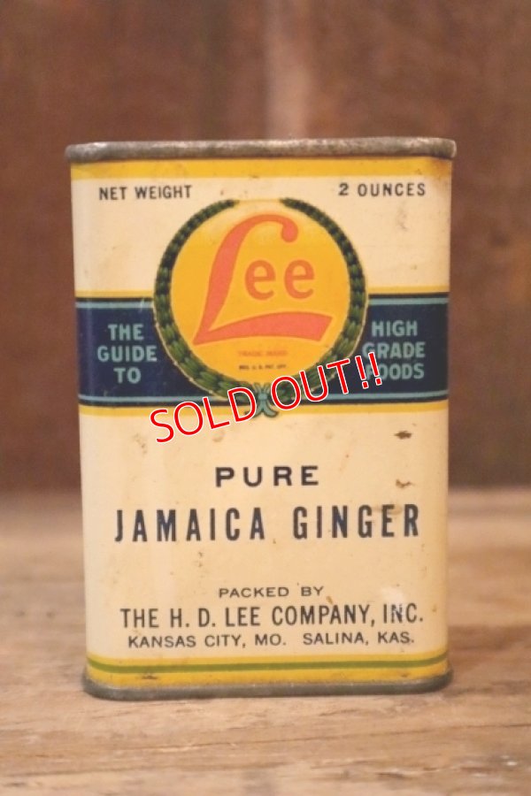 画像1: dp-250205-77 THE H.D. LEE COMPANY PURE JAMAICA GINGER CAN