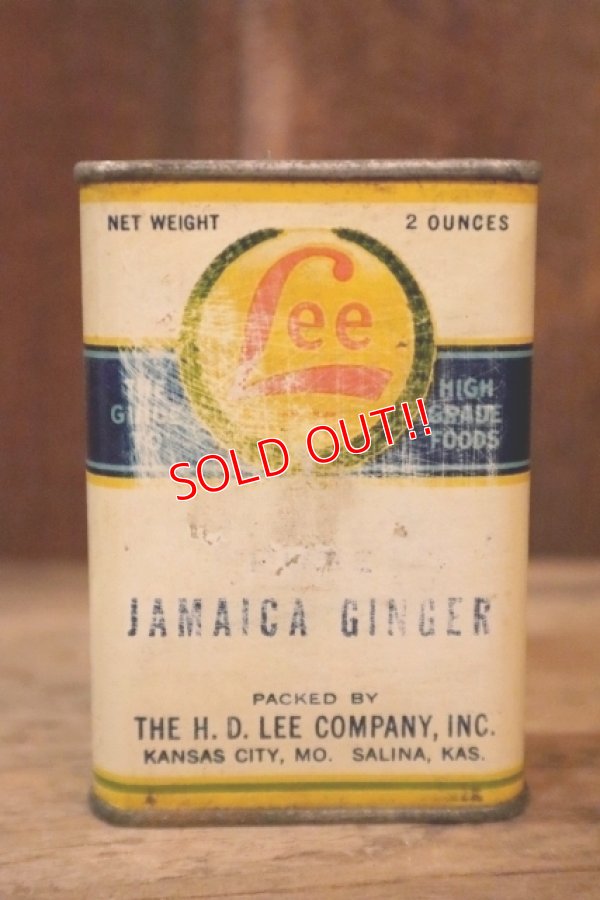 画像2: dp-250205-77 THE H.D. LEE COMPANY PURE JAMAICA GINGER CAN