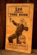 画像1: dp-250205-77 1950's Lee OVERALL TIME BOOK (1)