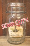 dp-250205-77 THE H.D. LEE MERCANTILE CO. CADET BRAND Sour Pickles Ball JAR