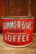 画像1: dp-250205-77 THE H.D. LEE MERCANTILE CO. SUMMER GIRL BRAND COFFEE CAN (1)